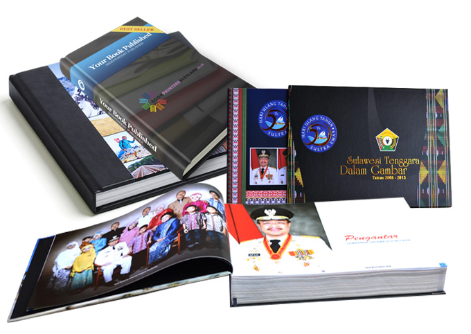 Exclusive Hard Cover Book Printing Bali